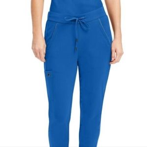 Healing Hands Scrub Pant in royal blur size medium